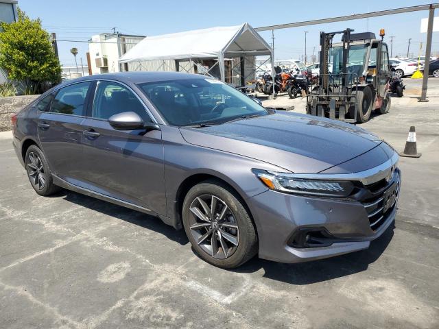 1HGCV1F57MA044036 - 2021 HONDA ACCORD EXL გრაფიტი ფოტო 4