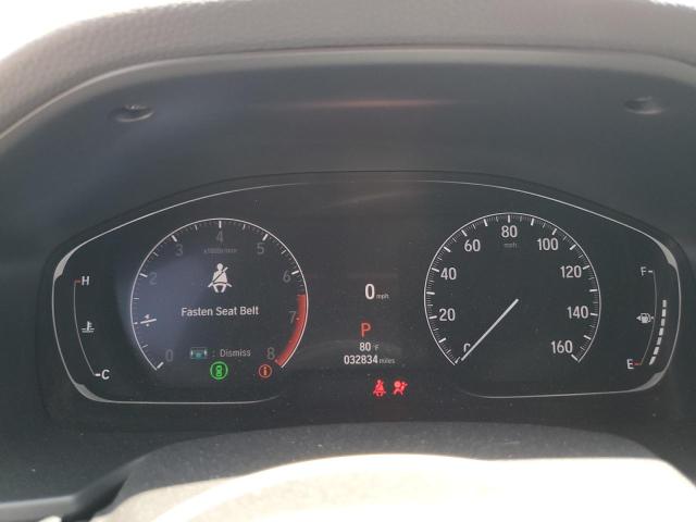 1HGCV1F57MA044036 - 2021 HONDA ACCORD EXL გრაფიტი ფოტო 9