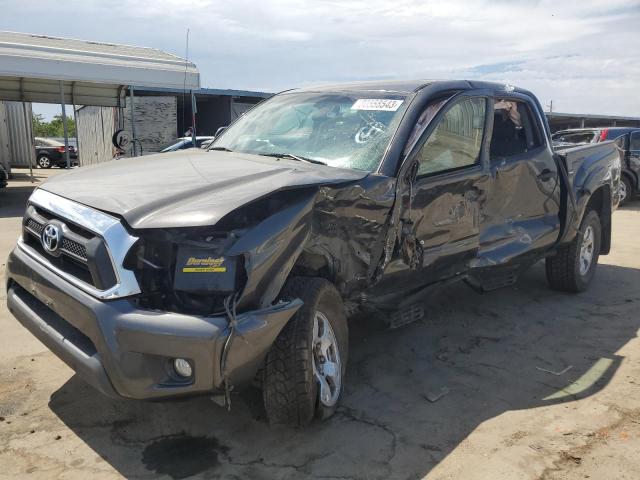 3TMJU4GN9CM133665 - 2012 TOYOTA TACOMA DOUBLE CAB PRERUNNER GRAY photo 1