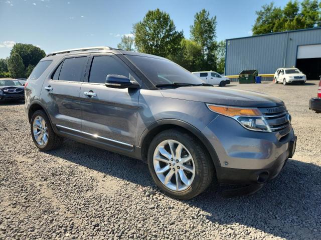 1FM5K8F84DGA67222 - 2013 FORD EXPLORER LIMITED Сұр фото 4