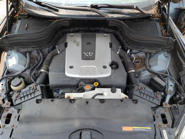 JNKAJ09F38M360410 - 2008 INFINITI EX35 BASE Կապույտ լուսանկար 11