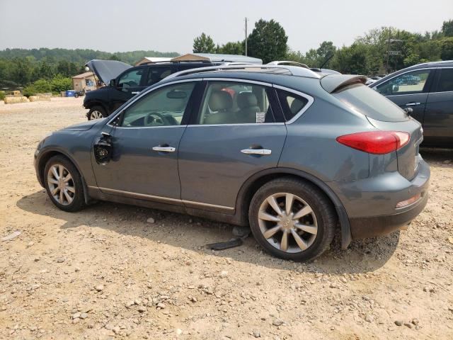 JNKAJ09F38M360410 - 2008 INFINITI EX35 BASE Կապույտ լուսանկար 2