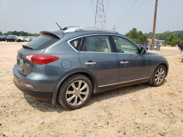 JNKAJ09F38M360410 - 2008 INFINITI EX35 BASE Կապույտ լուսանկար 3