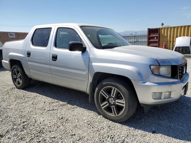 5FPYK1F70DB016172 - 2013 HONDA RIDGELINE SPORT SILVER photo 4