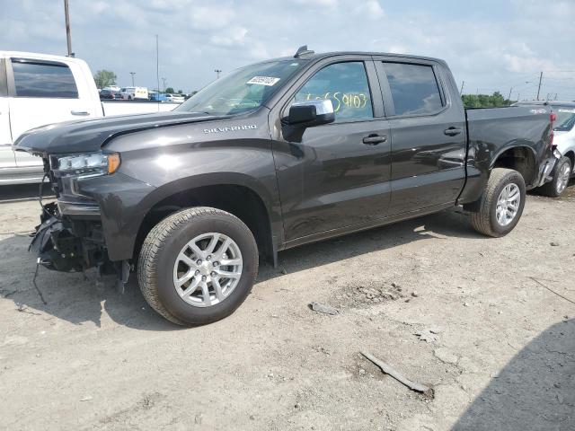 1GCPYJEK3NZ132261 - 2022 CHEVROLET SILVERADO K1500 LT-L GRAY photo 1