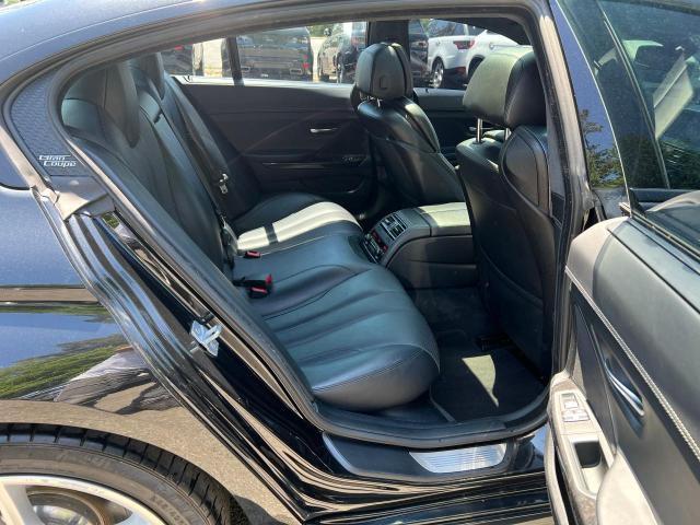 WBA6B4C52ED099288 - 2014 BMW 650 XI GRAN COUPE BLACK photo 6