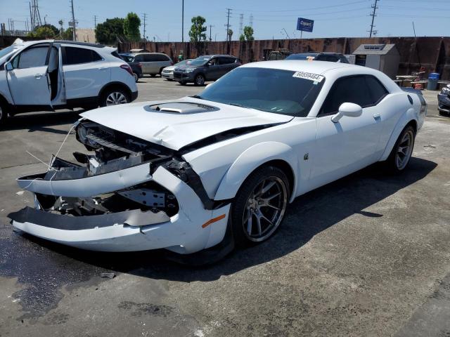 2C3CDZFJ5PH593774 - 2023 DODGE CHALLENGER R/T SCAT PACK WHITE photo 1
