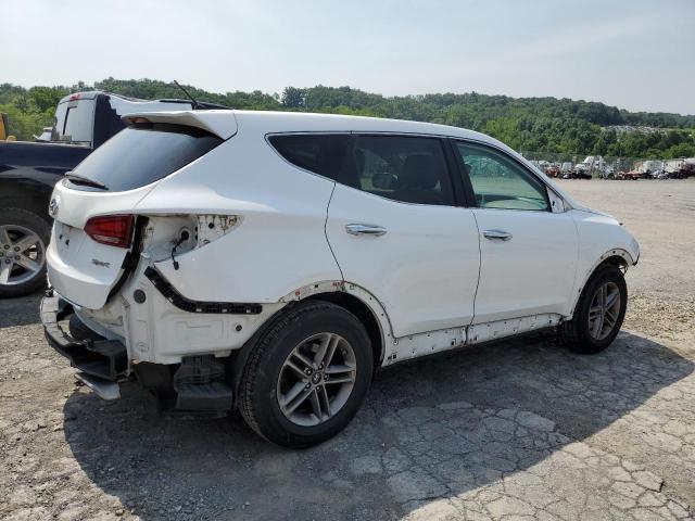5NMZT3LB6JH091144 - 2018 HYUNDAI SANTA FE S WHITE photo 3