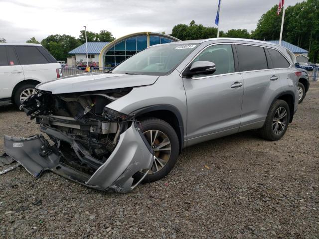 5TDJKRFH2GS297800 - 2016 TOYOTA HIGHLANDER XLE Boz foto 1