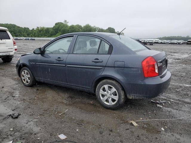 KMHCN46C89U287208 - 2009 HYUNDAI ACCENT GLS BLUE photo 2