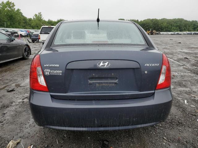 KMHCN46C89U287208 - 2009 HYUNDAI ACCENT GLS BLUE photo 6