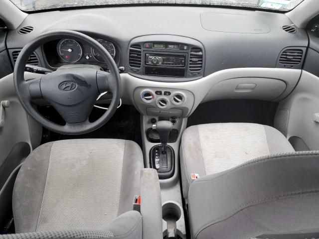 KMHCN46C89U287208 - 2009 HYUNDAI ACCENT GLS BLUE photo 8