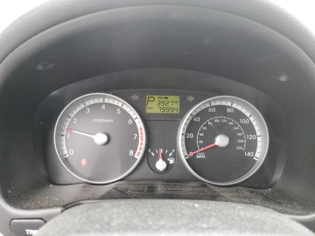 KMHCN46C89U287208 - 2009 HYUNDAI ACCENT GLS BLUE photo 9