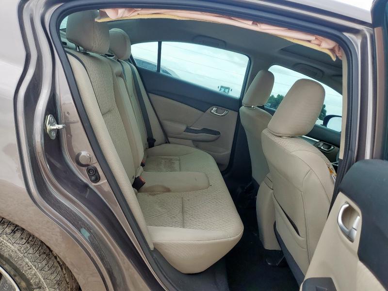 19XFB2F85EE029814 - 2014 HONDA CIVIC EX GRAY photo 10