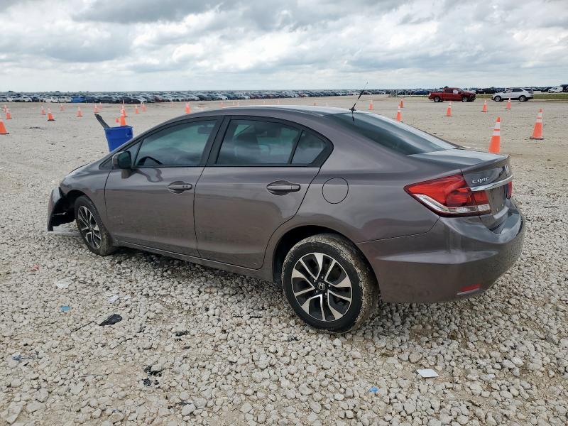 19XFB2F85EE029814 - 2014 HONDA CIVIC EX GRAY photo 2