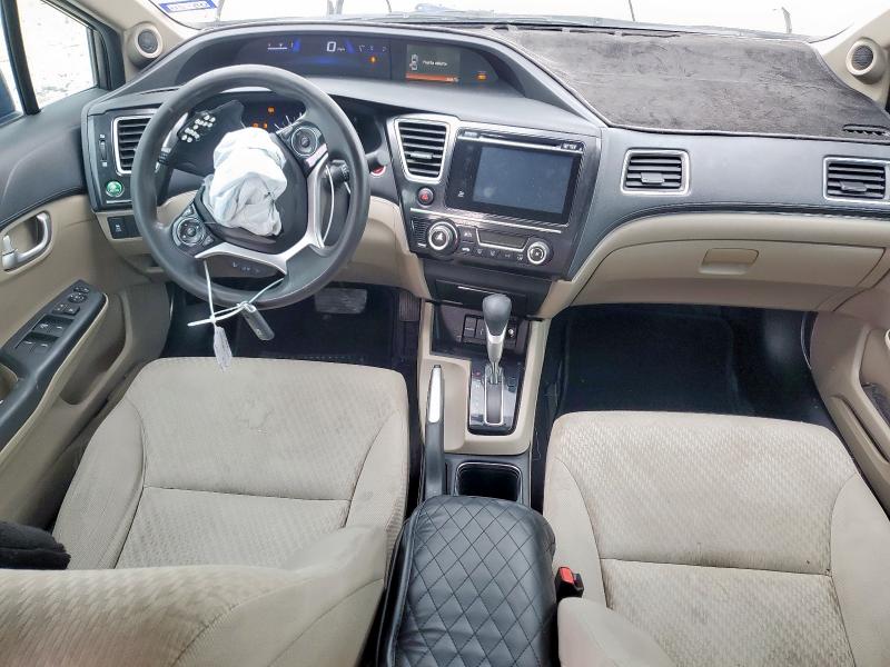 19XFB2F85EE029814 - 2014 HONDA CIVIC EX GRAY photo 8