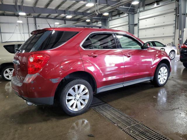 2CNFLDE54B6383038 - 2011 CHEVROLET EQUINOX LT RED photo 3