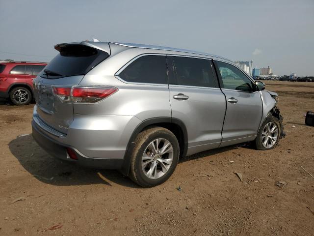 5TDJKRFH3FS148746 - 2015 TOYOTA HIGHLANDER XLE SILVER photo 3