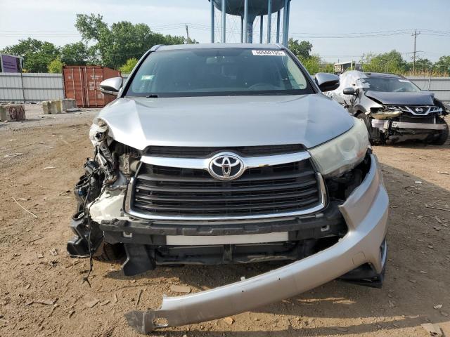 5TDJKRFH3FS148746 - 2015 TOYOTA HIGHLANDER XLE SILVER photo 5