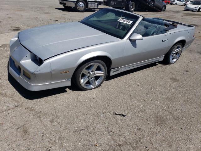 1G1FP33EXLL133553 - 1990 CHEVROLET CAMARO RS SILVER photo 1