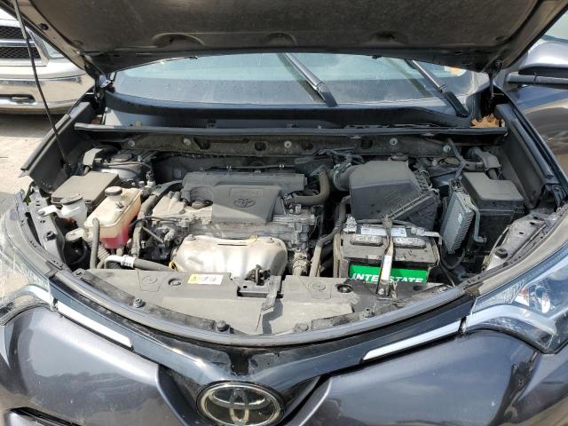 JTMRFREV8HJ167484 - 2017 TOYOTA RAV4 XLE GRAY photo 12