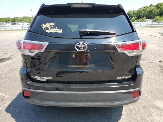 5TDJKRFH9FS115234 - 2015 TOYOTA HIGHLANDER XLE Qara foto 6