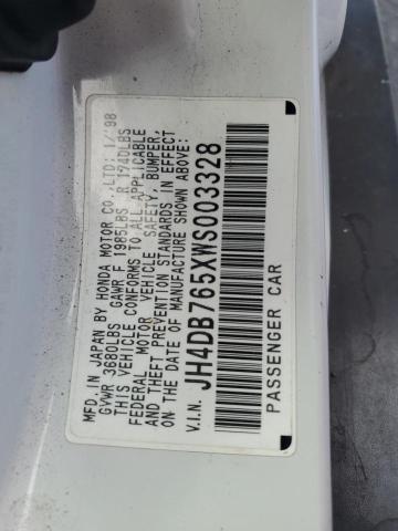 JH4DB765XWS003328 - 1998 ACURA INTEGRA LS WHITE photo 12