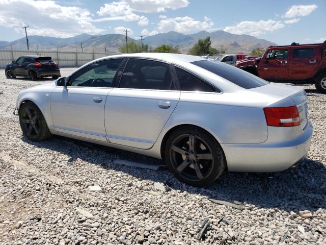 WAUGN74F27N155876 - 2007 AUDI S6 QUATTRO SILVER photo 2