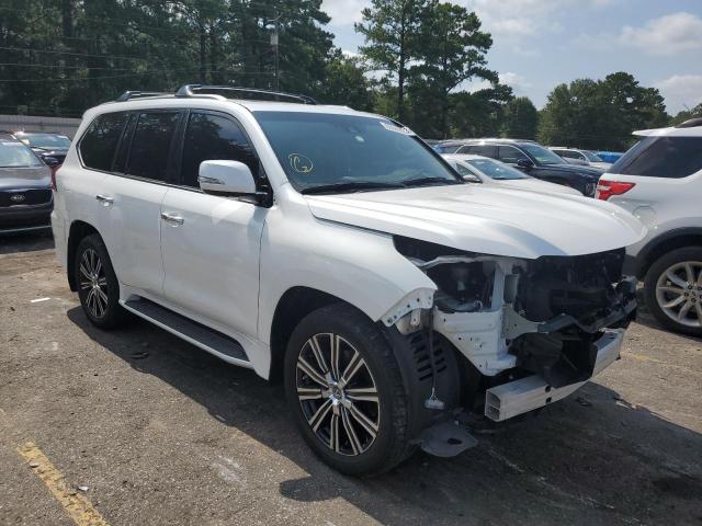 JTJDY7AXXM4336944 - 2021 LEXUS LX 570 WHITE photo 4