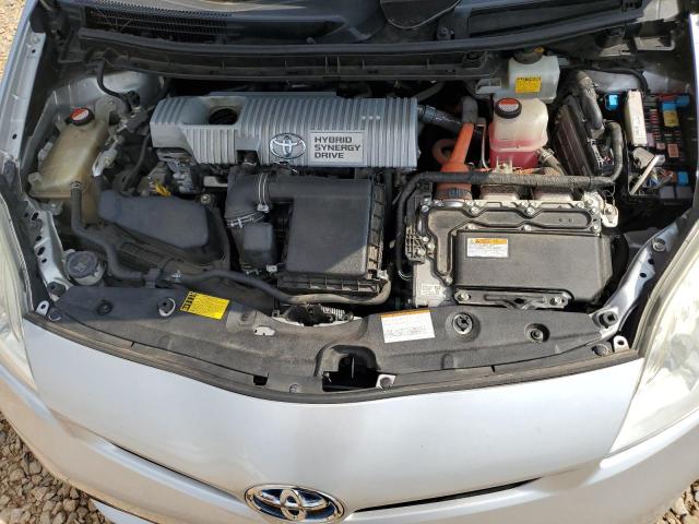 JTDKN3DU8F1937156 - 2015 TOYOTA PRIUS 银色 照片 11