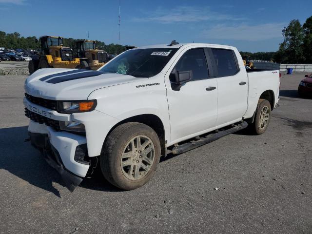 1GCPYBEK8NZ206294 - 2022 CHEVROLET SILVERADO K1500 CUSTOM WHITE photo 1