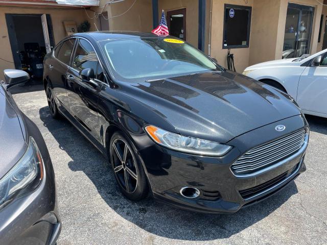 3FA6P0K9XFR109856 - 2015 FORD FUSION TITANIUM BLACK photo 1