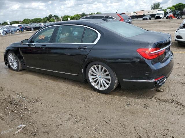 WBA7E2C50GGD99870 - 2016 BMW 740 I BLACK photo 2