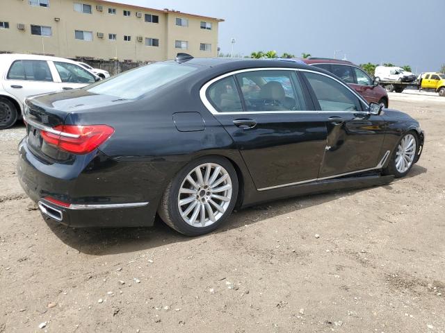 WBA7E2C50GGD99870 - 2016 BMW 740 I BLACK photo 3