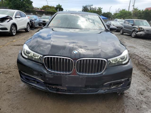 WBA7E2C50GGD99870 - 2016 BMW 740 I BLACK photo 5