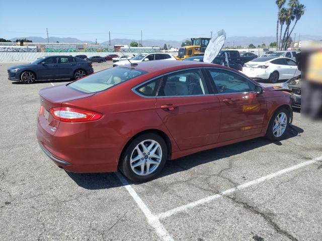 3FA6P0HD3ER316616 - 2014 FORD FUSION SE BROWN photo 3