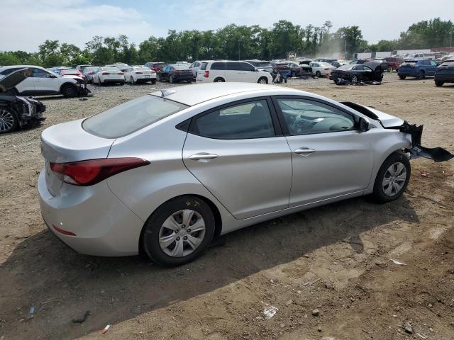 KMHDH4AEXGU583686 - 2016 HYUNDAI ELANTRA SE SILVER photo 3