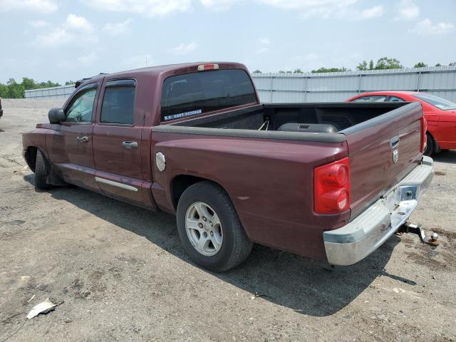 1D3HE58K15S295443 - 2005 DODGE DAKOTA SLT QUAD LARAMIE BURGUNDY photo 2