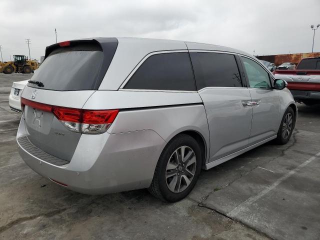 5FNRL5H91FB075945 - 2015 HONDA ODYSSEY TOURING SILVER photo 3