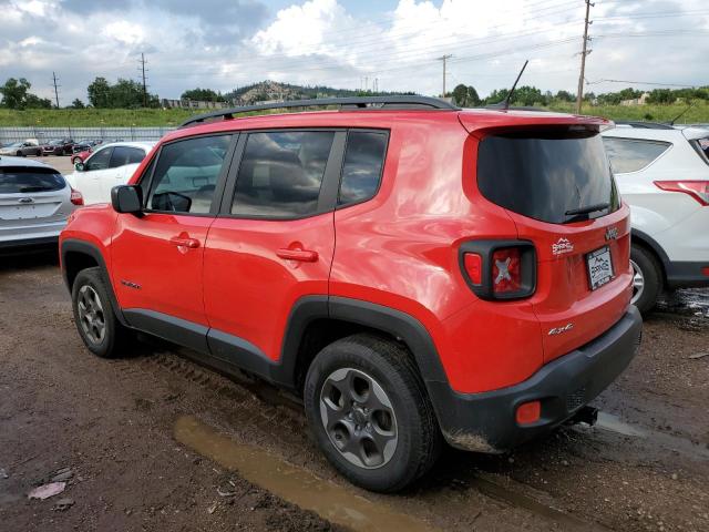 ZACCJBAB6HPE76037 - 2017 JEEP RENEGADE SPORT RED photo 2