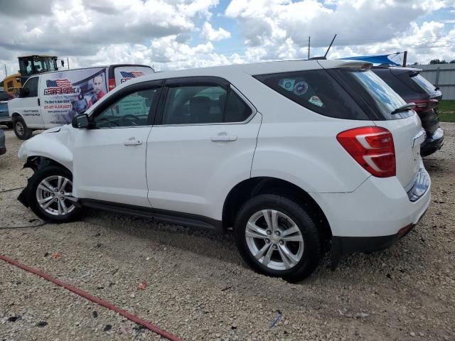 2GNALBEK7G1115184 - 2016 CHEVROLET EQUINOX LS WHITE photo 2