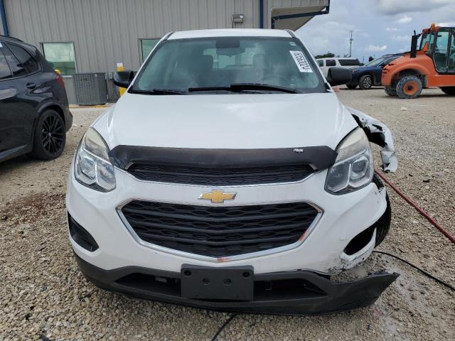 2GNALBEK7G1115184 - 2016 CHEVROLET EQUINOX LS WHITE photo 5