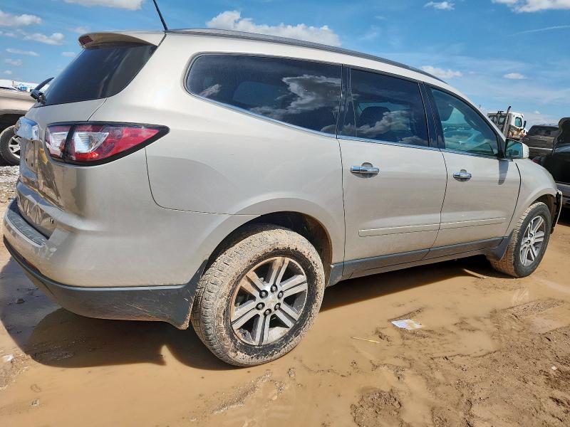 1GNKVGKD6HJ219531 - 2017 CHEVROLET TRAVERSE LT GOLD photo 3