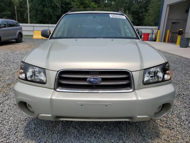 JF1SG65615H747321 - 2005 SUBARU FORESTER 2.5XS Золотой фото 5