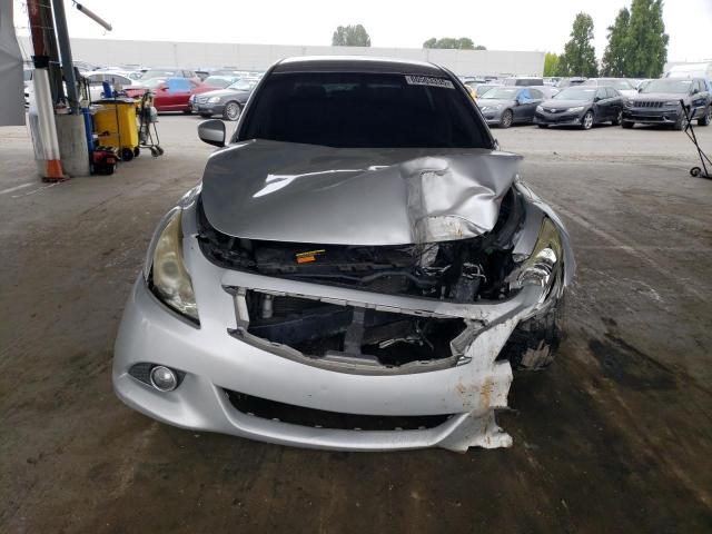 JN1CV6AP3AM401133 - 2010 INFINITI G37 BASE SILVER photo 5