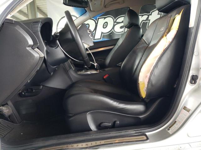 JN1CV6AP3AM401133 - 2010 INFINITI G37 BASE SILVER photo 7