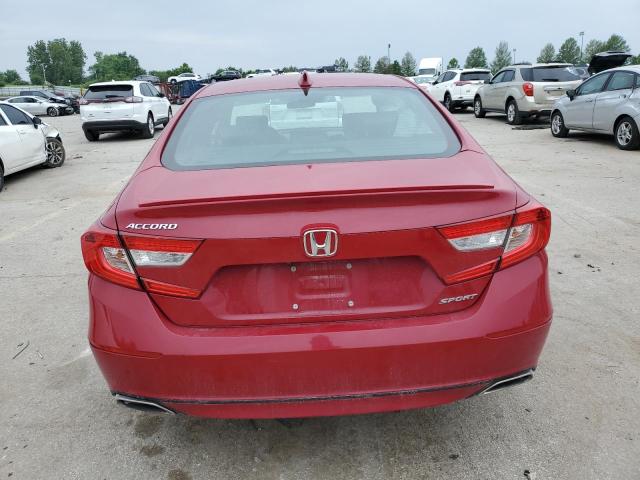 1HGCV1F33JA224575 - 2018 HONDA ACCORD SPORT Qırmızı foto 6
