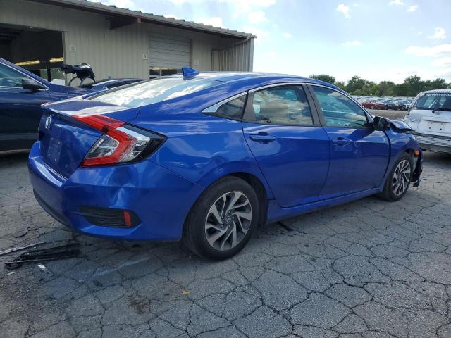 19XFC2F78JE021690 - 2018 HONDA CIVIC EX BLUE photo 3