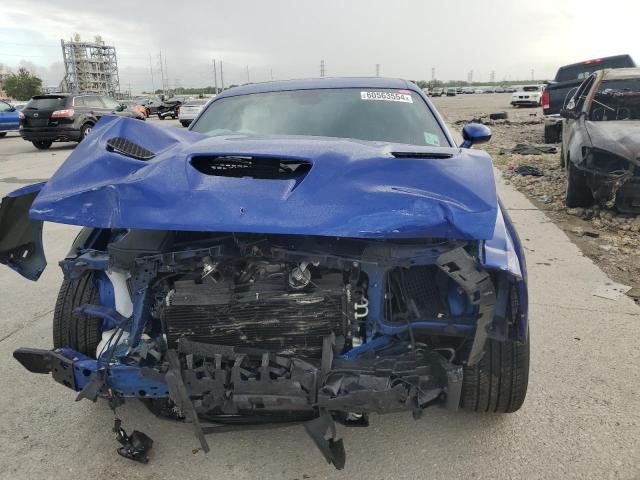 2C3CDZFJ7MH599507 - 2021 DODGE CHALLENGER R/T SCAT PACK BLUE photo 5