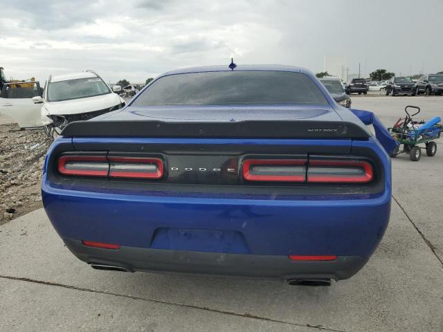 2C3CDZFJ7MH599507 - 2021 DODGE CHALLENGER R/T SCAT PACK BLUE photo 6